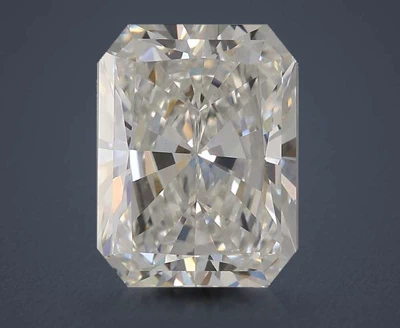 2.08ct F VVS2 Rare Carat Ideal Cut Radiant Lab Grown Diamond