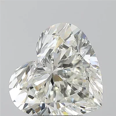 3.02ct H SI1 Rare Carat Ideal Cut Heart Diamond
