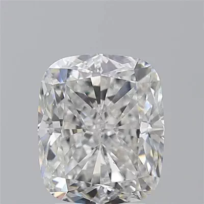 4.02ct D SI1 Very Good Cut Cushion Diamond