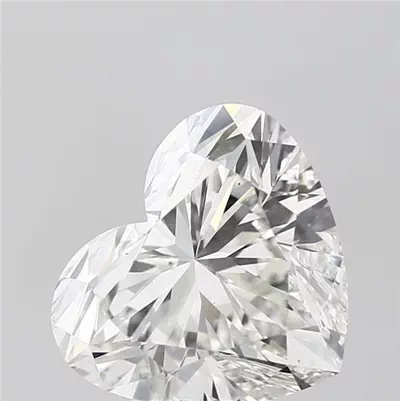 5.04ct F VS2 Rare Carat Ideal Cut Heart Lab Grown Diamond
