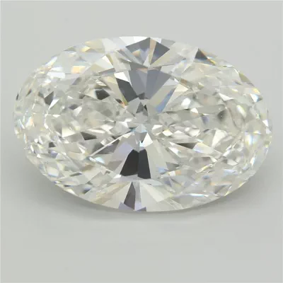 15.19ct F VVS2 Very Good Cut Oval Lab Grown Diamond
