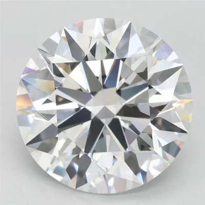5.50ct D FL Ideal Cut Round Lab Grown Diamond