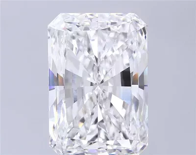 16.04ct F VVS2 Rare Carat Ideal Cut Radiant Lab Grown Diamond