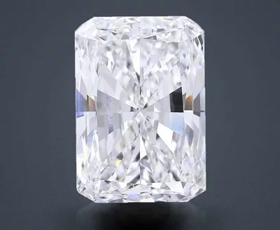 16.04ct F VVS2 Rare Carat Ideal Cut Radiant Lab Grown Diamond
