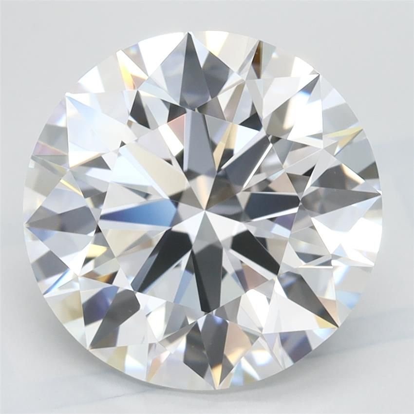 4.30ct D IF Rare Carat Ideal Cut Round Lab Grown Diamond