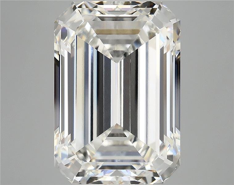 12.06ct F VVS2 Rare Carat Ideal Cut Emerald Lab Grown Diamond