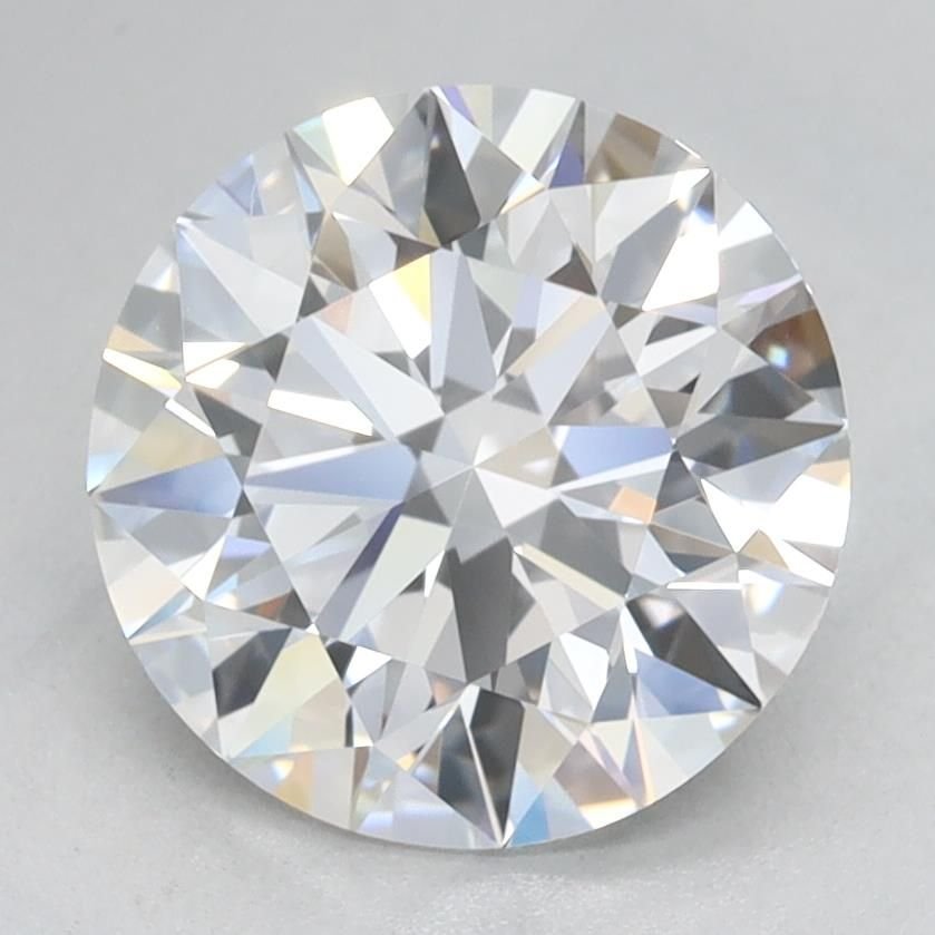2.06ct D VVS1 Rare Carat Ideal Cut Round Lab Grown Diamond