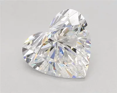 4.05ct D VVS2 Rare Carat Ideal Cut Heart Lab Grown Diamond