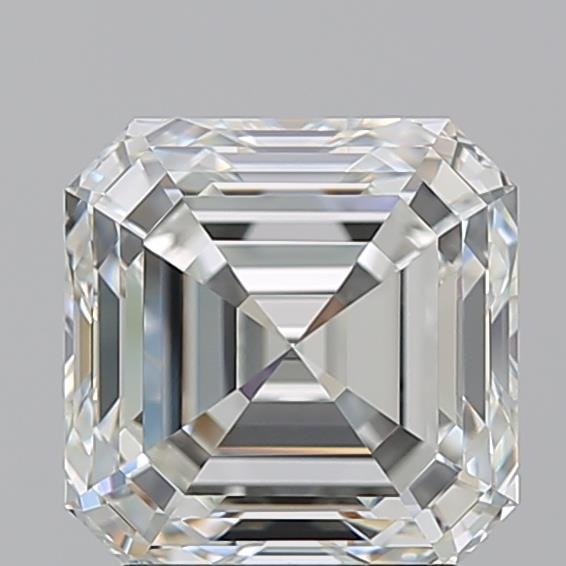 3.08ct I VVS1 Rare Carat Ideal Cut Asscher Diamond