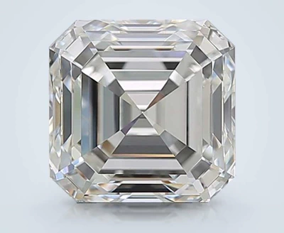 3.08ct I VVS1 Rare Carat Ideal Cut Asscher Diamond