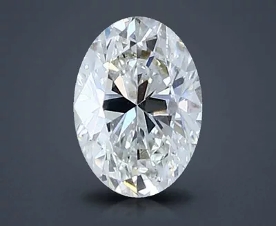1.01ct F VS2 Good Cut Oval Diamond