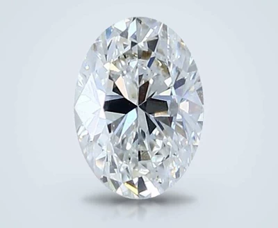 1.01ct F VS2 Good Cut Oval Diamond