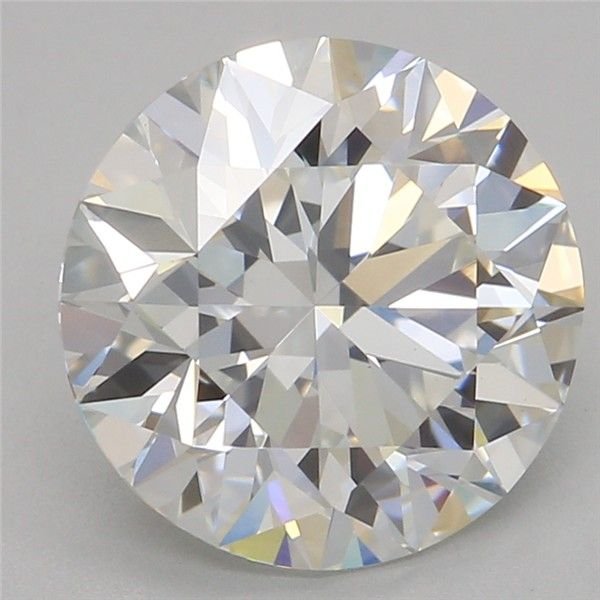 2.01ct F VS1 Rare Carat Ideal Cut Round Lab Grown Diamond