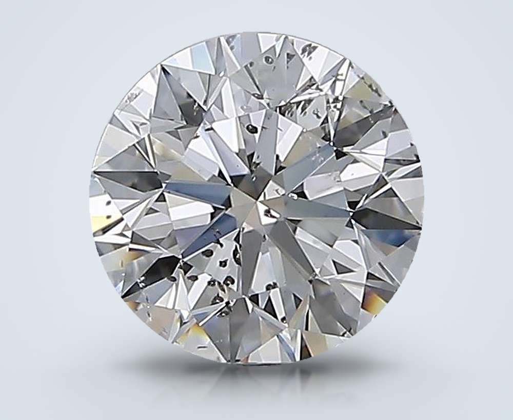 2.01ct E SI2 Excellent Cut Round Diamond