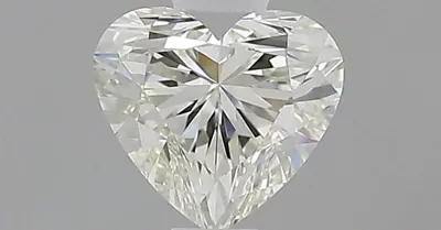 0.55ct I IF Rare Carat Ideal Cut Heart Diamond