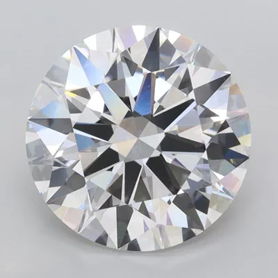 4.01ct F VVS1 Rare Carat Ideal Cut Round Lab Grown Diamond
