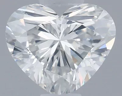 0.49ct H SI1 Rare Carat Ideal Cut Heart Diamond