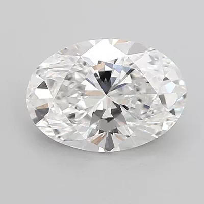 3.04ct E VVS2 Rare Carat Ideal Cut Oval Lab Grown Diamond