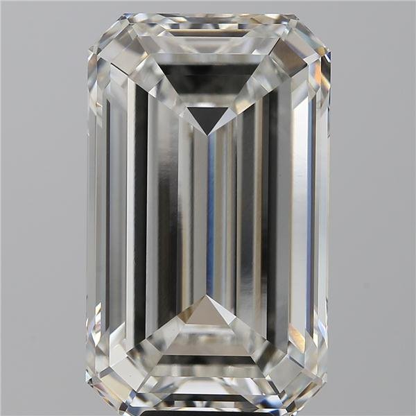 11.09ct G VVS2 Rare Carat Ideal Cut Emerald Lab Grown Diamond