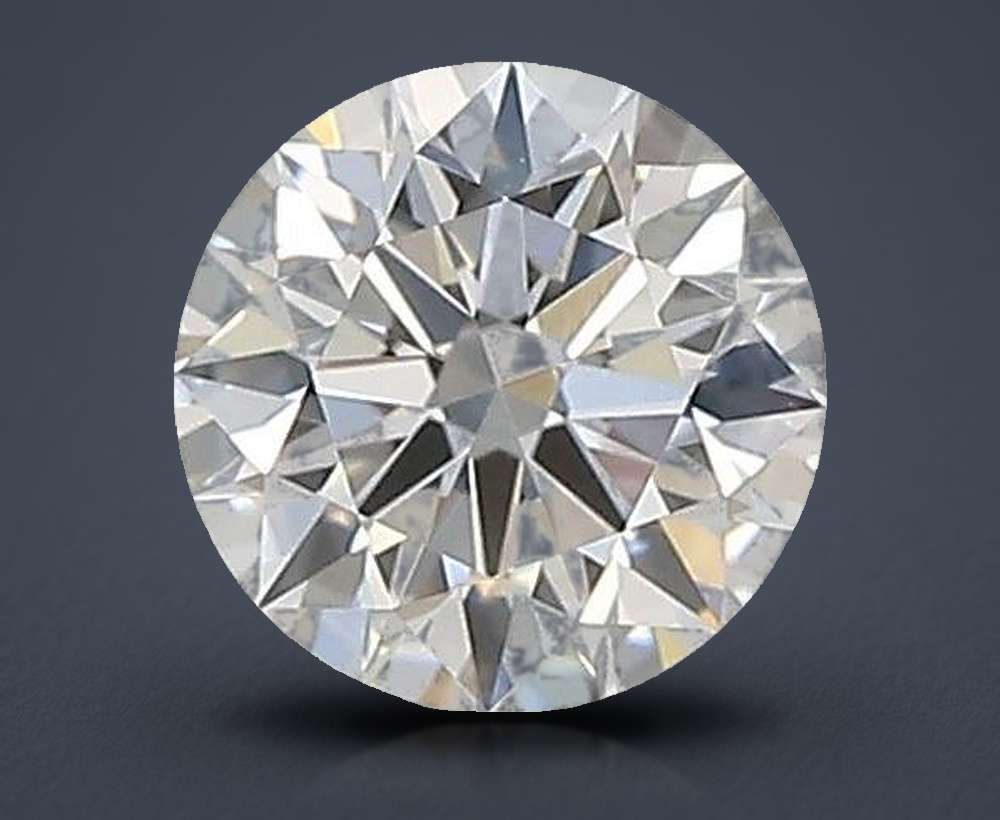 0.48ct D VVS1 Rare Carat Ideal Cut Round Lab Grown Diamond