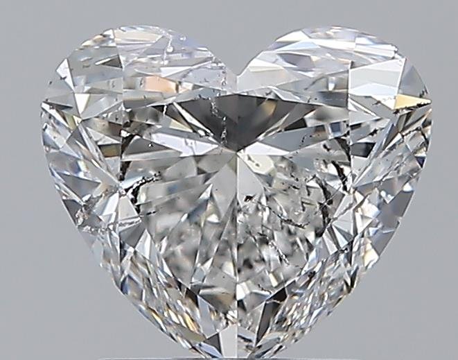 2.01ct F SI2 Rare Carat Ideal Cut Heart Diamond