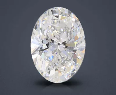 2.01ct E VS1 Rare Carat Ideal Cut Oval Lab Grown Diamond