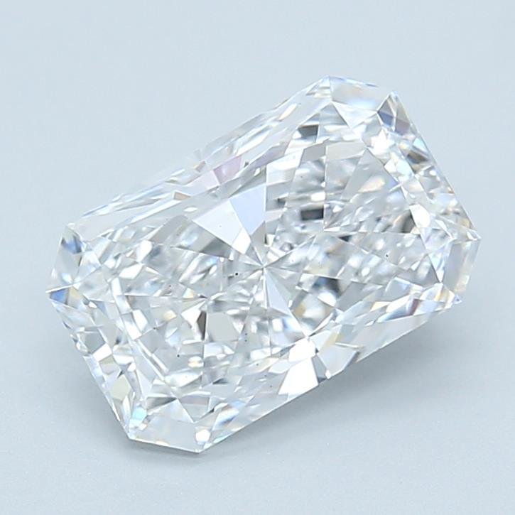 3.00ct D VS2 Rare Carat Ideal Cut Radiant Lab Grown Diamond