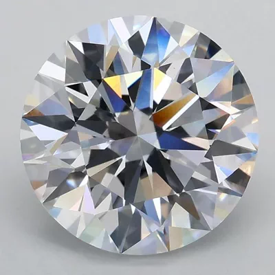 3.00ct D VS1 Rare Carat Ideal Cut Round Lab Grown Diamond