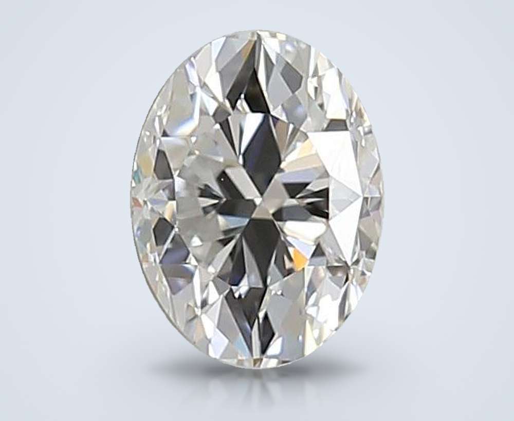 1.16ct D VVS2 Good Cut Oval Lab Grown Diamond