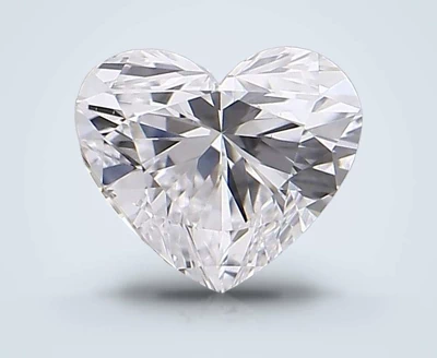 0.25ct D VVS2 Rare Carat Ideal Cut Heart Diamond