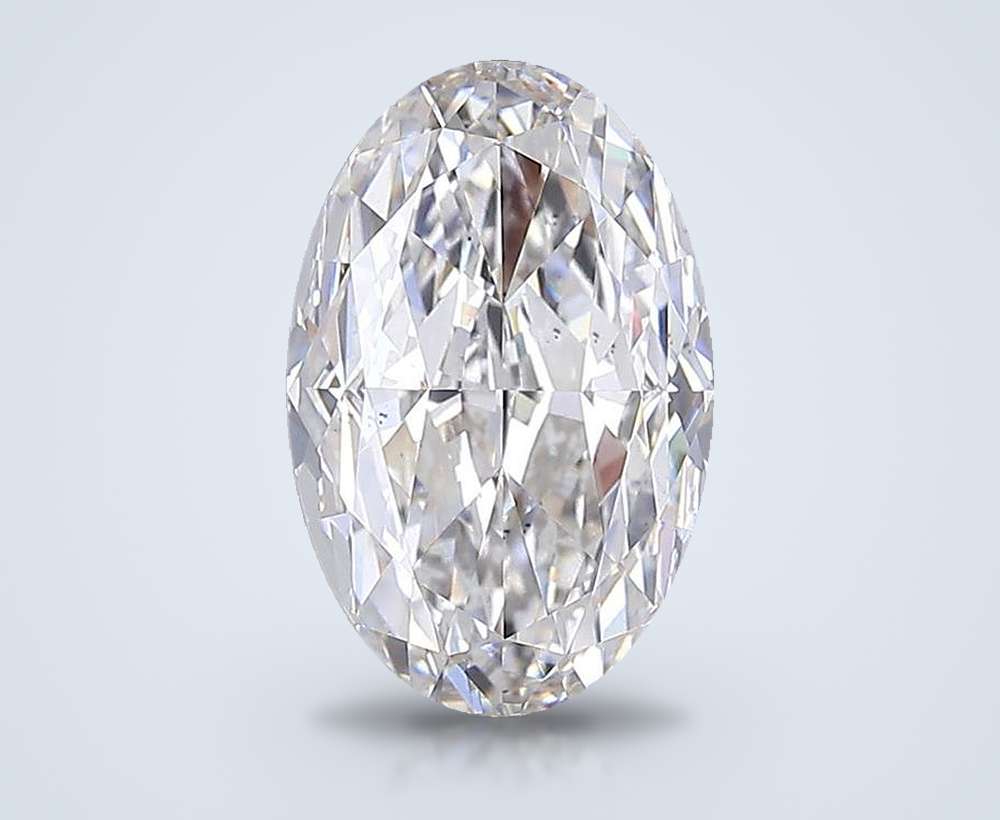 12.03ct G VS2 Very Good Cut Oval Lab Grown Diamond