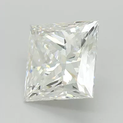 1.08ct E VVS2 Rare Carat Ideal Cut Princess Lab Grown Diamond