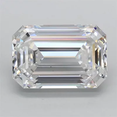 2.39ct E VS1 Rare Carat Ideal Cut Emerald Lab Grown Diamond