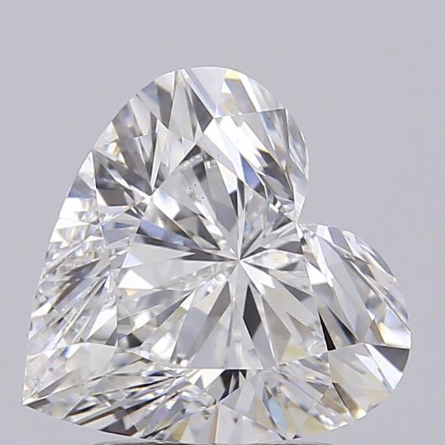 2.04ct D VS1 Rare Carat Ideal Cut Heart Lab Grown Diamond