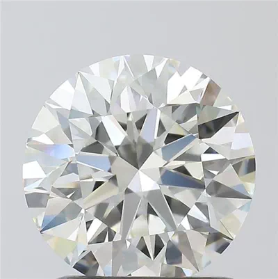 1.28ct I IF Rare Carat Ideal Cut Round Diamond