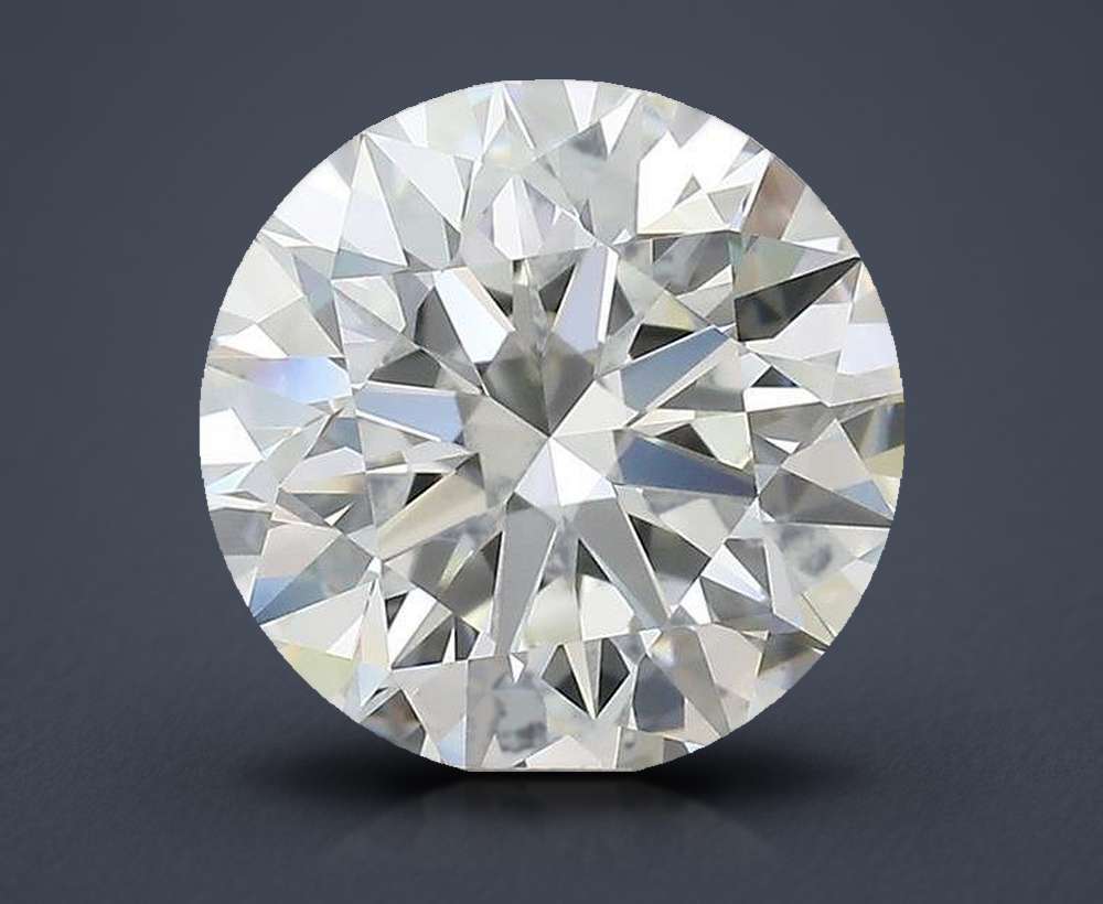 1.28ct I IF Rare Carat Ideal Cut Round Diamond