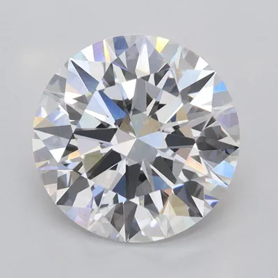 2.52ct D VVS2 Rare Carat Ideal Cut Round Lab Grown Diamond
