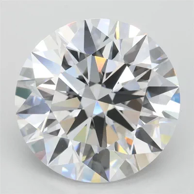 3.72ct D IF Rare Carat Ideal Cut Round Lab Grown Diamond