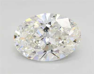 3.03ct F VVS2 Rare Carat Ideal Cut Oval Lab Grown Diamond