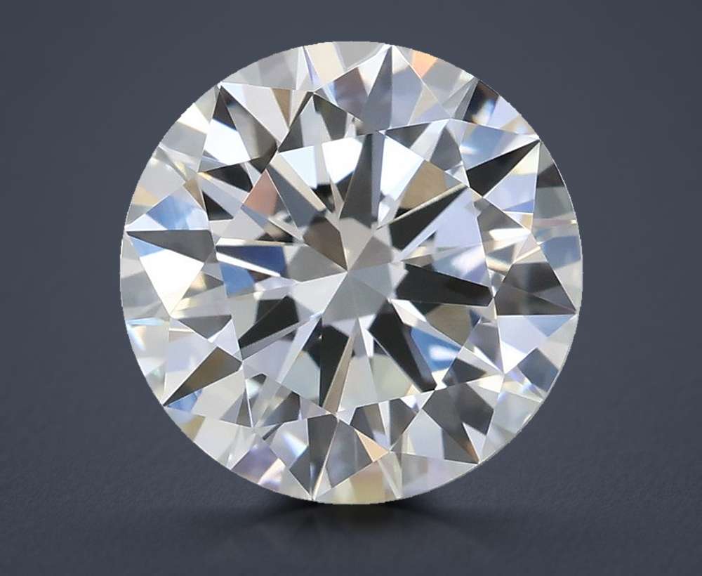 2.02ct F VVS2 Excellent Cut Round Lab Grown Diamond