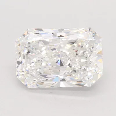 1.59ct F IF Rare Carat Ideal Cut Radiant Lab Grown Diamond
