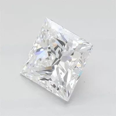 1.04ct D IF Rare Carat Ideal Cut Princess Lab Grown Diamond