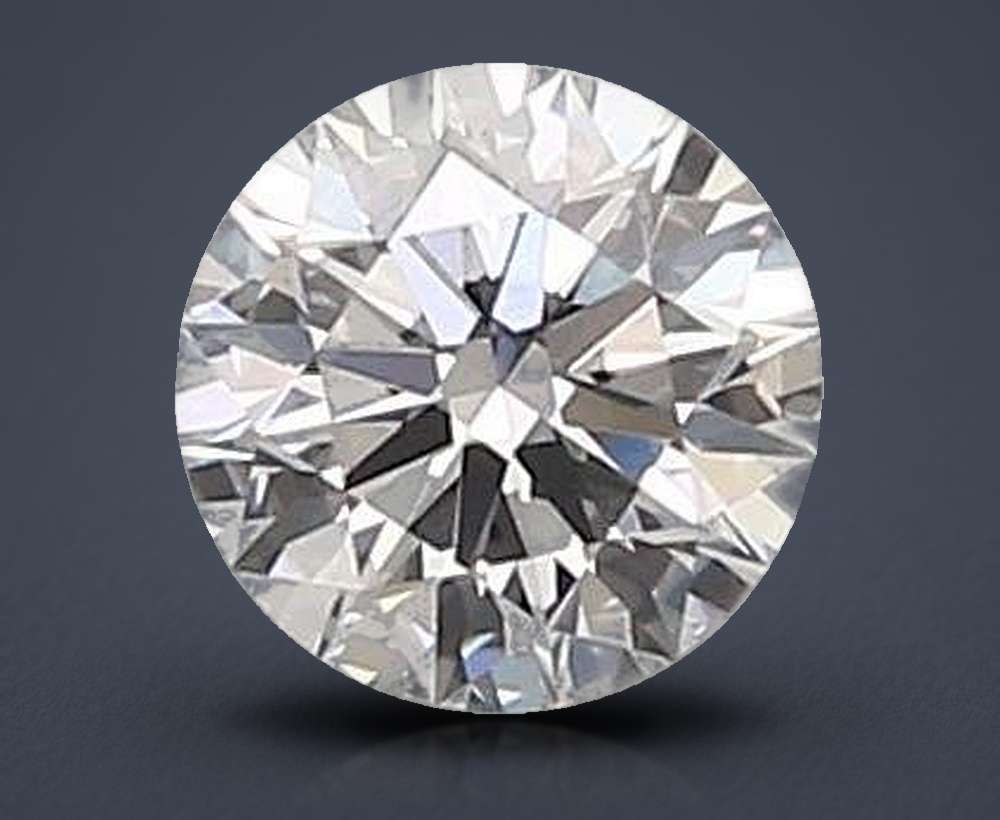 0.58ct D VVS1 Rare Carat Ideal Cut Round Lab Grown Diamond