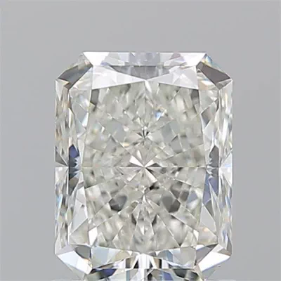 1.51ct J SI2 Rare Carat Ideal Cut Radiant Diamond