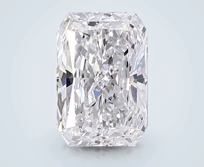 7.04ct F VS1 Rare Carat Ideal Cut Radiant Lab Grown Diamond