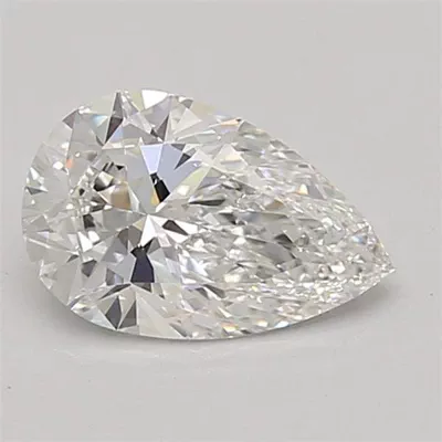 1.10ct E VVS2 Rare Carat Ideal Cut Pear Lab Grown Diamond