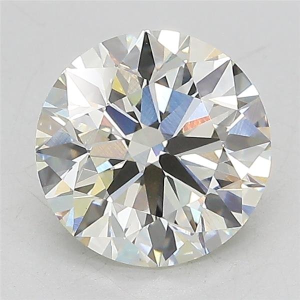 2.17ct J VS1 Rare Carat Ideal Cut Round Lab Grown Diamond