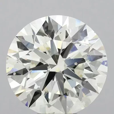 8.90ct J SI1 Rare Carat Ideal Cut Round Diamond