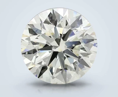 8.90ct J SI1 Rare Carat Ideal Cut Round Diamond