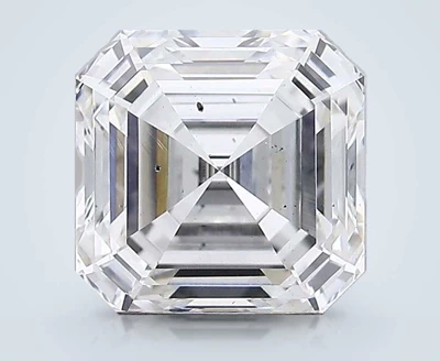 2.18ct F VS2 Rare Carat Ideal Cut Asscher Lab Grown Diamond